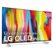 LG Televisor LG  4K OLED evo, Procesador Inteligente de Máxima Potencia 4K a9 Gen 5 con IA, compatible con el 100% de formatos HDR, HDR Dolby Vision, Dolby Atmos, Smart TV webOS22, el mejor TV para Gaming., OLED42C26LB