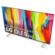 LG Televisor LG  4K OLED evo, Procesador Inteligente de Máxima Potencia 4K a9 Gen 5 con IA, compatible con el 100% de formatos HDR, HDR Dolby Vision, Dolby Atmos, Smart TV webOS22, el mejor TV para Gaming., OLED42C26LB