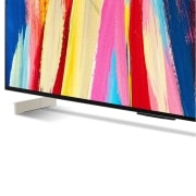 LG Televisor LG  4K OLED evo, Procesador Inteligente de Máxima Potencia 4K a9 Gen 5 con IA, compatible con el 100% de formatos HDR, HDR Dolby Vision, Dolby Atmos, Smart TV webOS22, el mejor TV para Gaming., OLED42C26LB