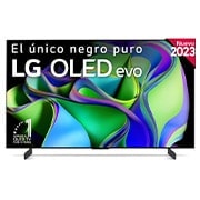 LG TV LG  OLED evo 4K de 42'' C3, Procesador Máxima Potencia, Dolby Vision / Dolby ATMOS, Smart TV webOS23, el mejor TV para Gaming., OLED42C34LA