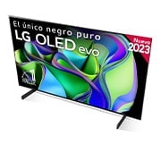 LG TV LG  OLED evo 4K de 42'' C3, Procesador Máxima Potencia, Dolby Vision / Dolby ATMOS, Smart TV webOS23, el mejor TV para Gaming., OLED42C34LA