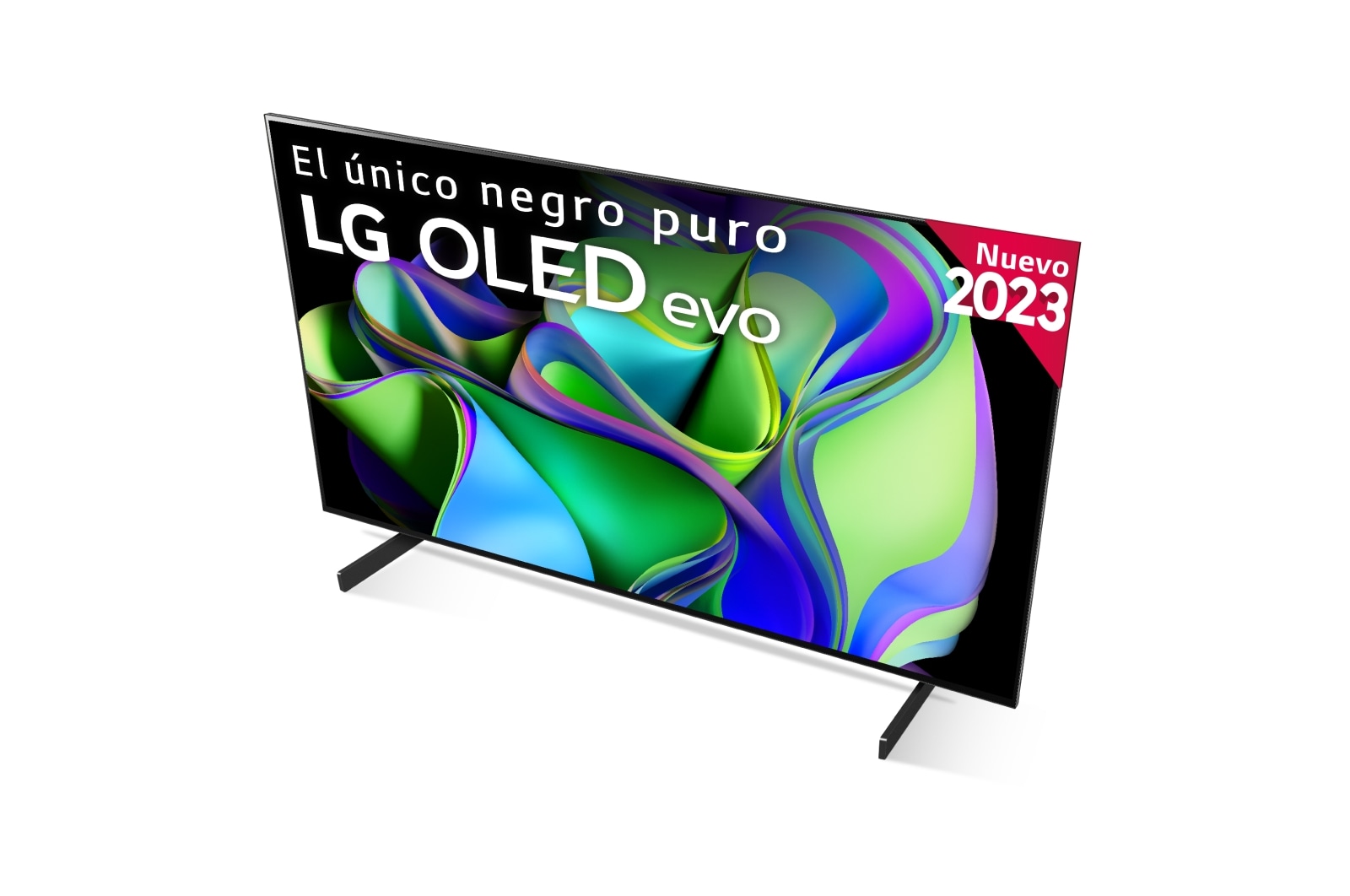 LG TV LG  OLED evo 4K de 42'' C3, Procesador Máxima Potencia, Dolby Vision / Dolby ATMOS, Smart TV webOS23, el mejor TV para Gaming., OLED42C35LA