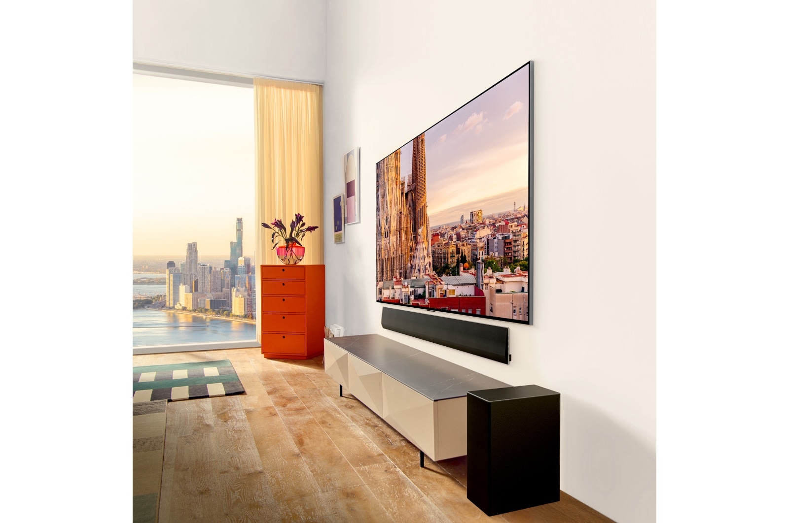 LG TV LG  OLED evo 4K de 42'' C3, Procesador Máxima Potencia, Dolby Vision / Dolby ATMOS, Smart TV webOS23, el mejor TV para Gaming., OLED42C35LA