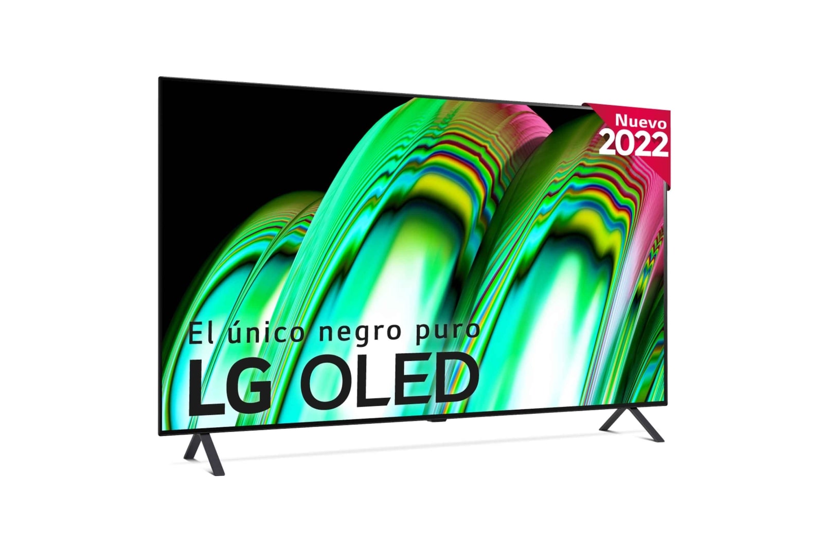 LG Televisor LG  4K OLED, Procesador Inteligente de Gran Potencia 4K a7 Gen 5 con IA, compatible con el 100% de formatos HDR, HDR Dolby Vision y Dolby Atmos, Smart TV webOS22, el mejor TV para Gaming, OLED48A26LA