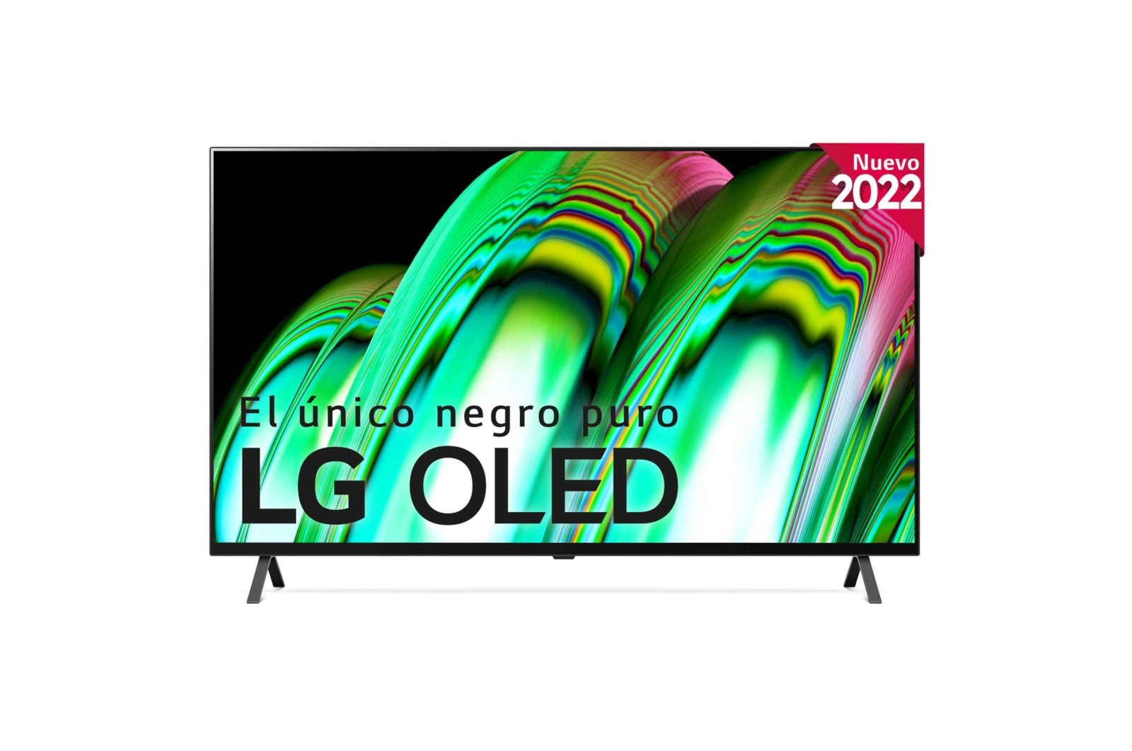 LG Televisor LG  4K OLED, Procesador Inteligente de Gran Potencia 4K a7 Gen 5 con IA, compatible con el 100% de formatos HDR, HDR Dolby Vision y Dolby Atmos, Smart TV webOS22, el mejor TV para Gaming, OLED48A26LA