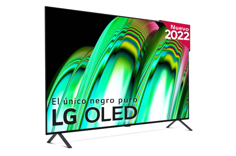 LG Televisor LG 4K OLED, Procesador Inteligente de Gran Potencia 4K a7 Gen 5 con IA, compatible con el 100% de formatos HDR, HDR Dolby Vision y Dolby Atmos, Smart TV webOS22, el mejor TV para Gaming, OLED48A26LA
