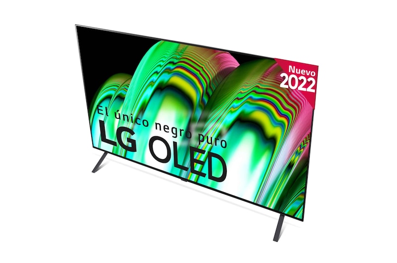 LG Televisor LG 4K OLED, Procesador Inteligente de Gran Potencia 4K a7 Gen 5 con IA, compatible con el 100% de formatos HDR, HDR Dolby Vision y Dolby Atmos, Smart TV webOS22, el mejor TV para Gaming, OLED48A26LA