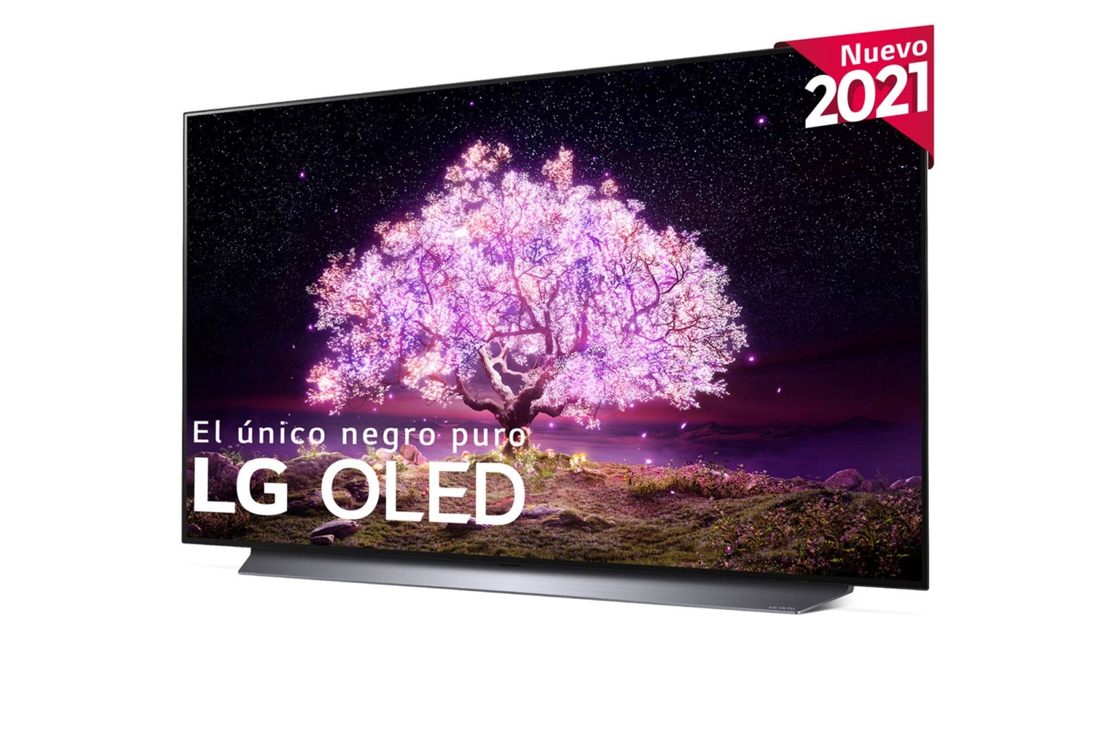 LG 4K OLED, SmartTV webOS 6.0, Procesador Inteligente 4K α9 Gen4 con AI, HDR Dolby Vision, DOLBY ATMOS [Clase de eficiencia energética G], OLED48C14LB