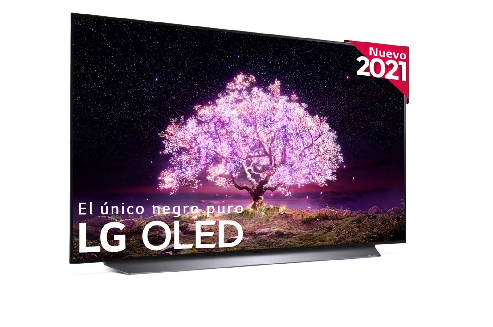 LG 4K OLED, SmartTV webOS 6.0, Procesador Inteligente 4K α9 Gen4 con AI, HDR Dolby Vision, DOLBY ATMOS [Clase de eficiencia energética G], OLED48C14LB