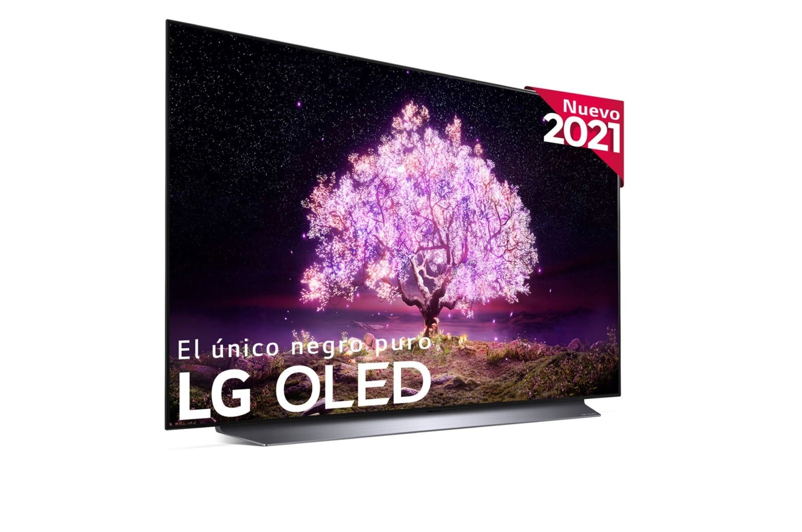 LG 4K OLED, SmartTV webOS 6.0, Procesador Inteligente 4K α9 Gen4 con AI, HDR Dolby Vision, DOLBY ATMOS [Clase de eficiencia energética G], OLED48C14LB