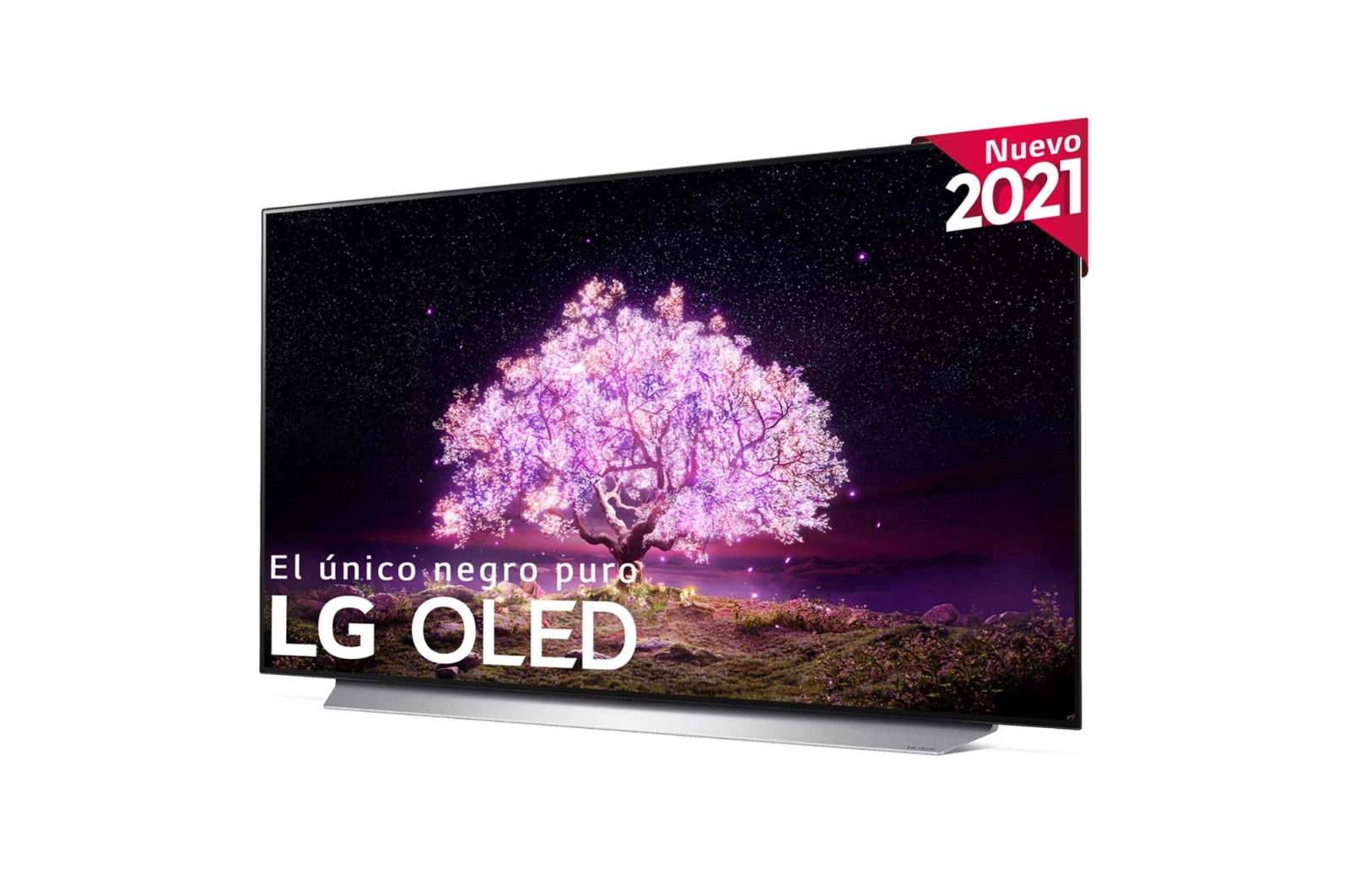 LG 4K OLED, SmartTV webOS 6.0, Procesador Inteligente 4K α9 Gen4 con AI, HDR Dolby Vision, DOLBY ATMOS [Clase de eficiencia energética G], OLED48C15LA