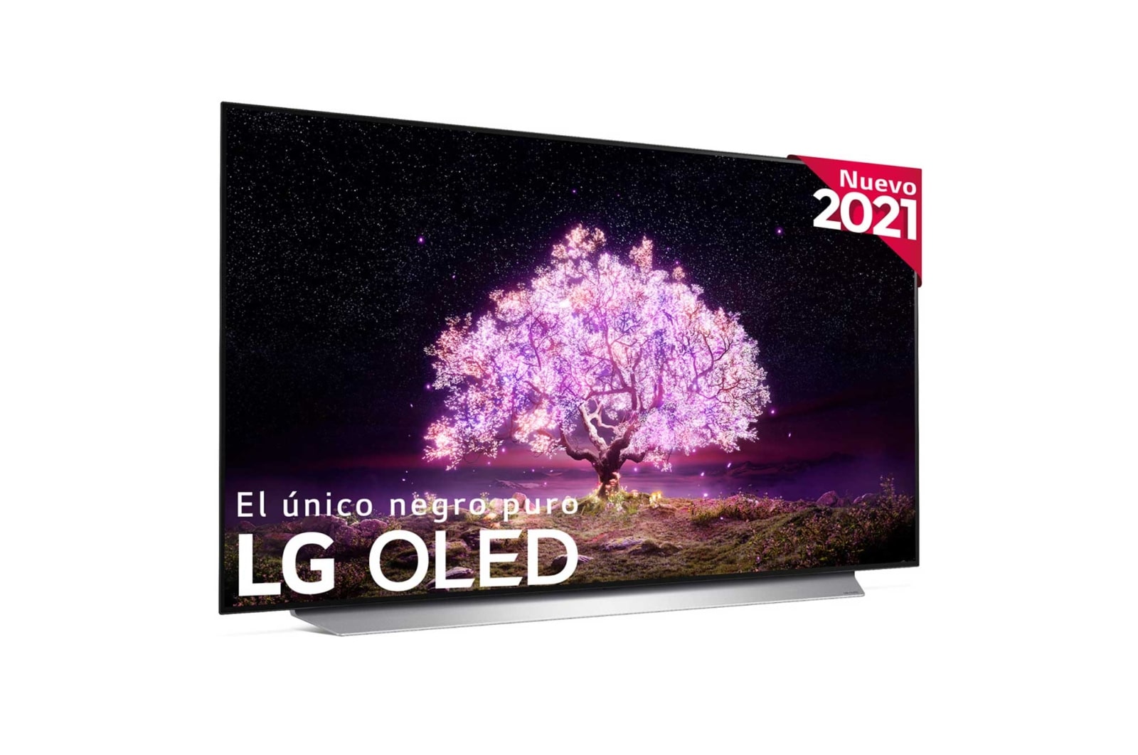 LG 4K OLED, SmartTV webOS 6.0, Procesador Inteligente 4K α9 Gen4 con AI, HDR Dolby Vision, DOLBY ATMOS [Clase de eficiencia energética G], OLED48C15LA