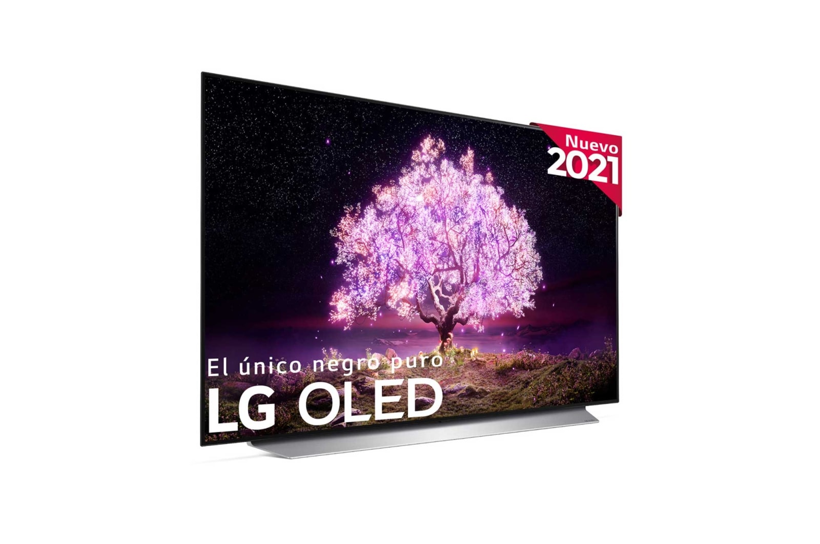 LG 4K OLED, SmartTV webOS 6.0, Procesador Inteligente 4K α9 Gen4 con AI, HDR Dolby Vision, DOLBY ATMOS [Clase de eficiencia energética G], OLED48C15LA