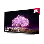 LG 4K OLED, SmartTV webOS 6.0, Procesador Inteligente 4K α9 Gen4 con AI, HDR Dolby Vision, DOLBY ATMOS [Clase de eficiencia energética G], OLED48C15LA