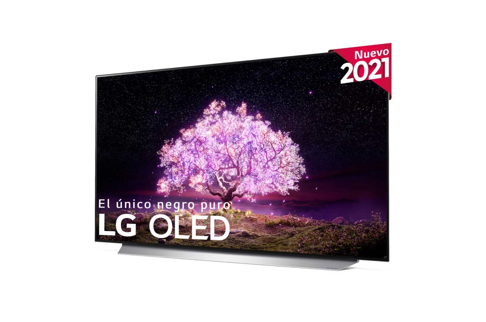 LG 4K OLED, SmartTV webOS 6.0, Procesador Inteligente 4K α9 Gen4 con AI, HDR Dolby Vision, DOLBY ATMOS [Clase de eficiencia energética G], OLED48C16LA