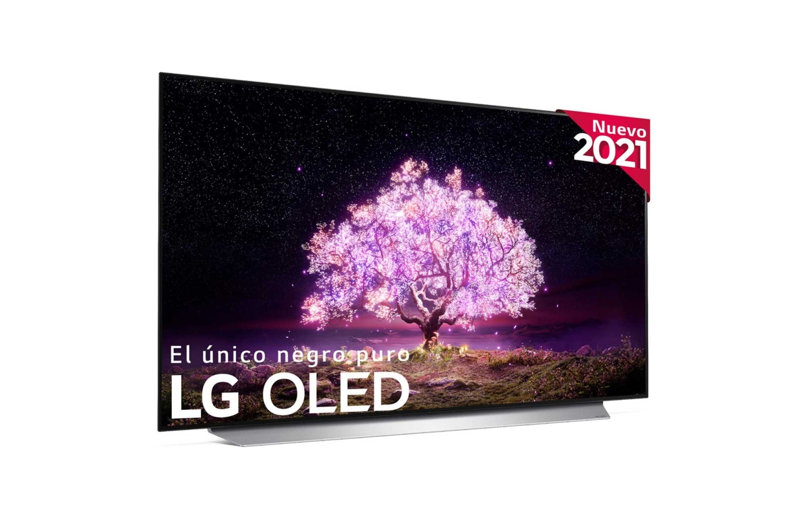 LG 4K OLED, SmartTV webOS 6.0, Procesador Inteligente 4K α9 Gen4 con AI, HDR Dolby Vision, DOLBY ATMOS [Clase de eficiencia energética G], OLED48C16LA