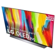 LG Televisor LG 4K OLED evo, Procesador Inteligente de Máxima Potencia 4K a9 Gen 5 con IA, compatible con el 100% de formatos HDR, HDR Dolby Vision y Dolby Atmos, Smart TV webOS22, el mejor TV para Gaming. , OLED48C24LA