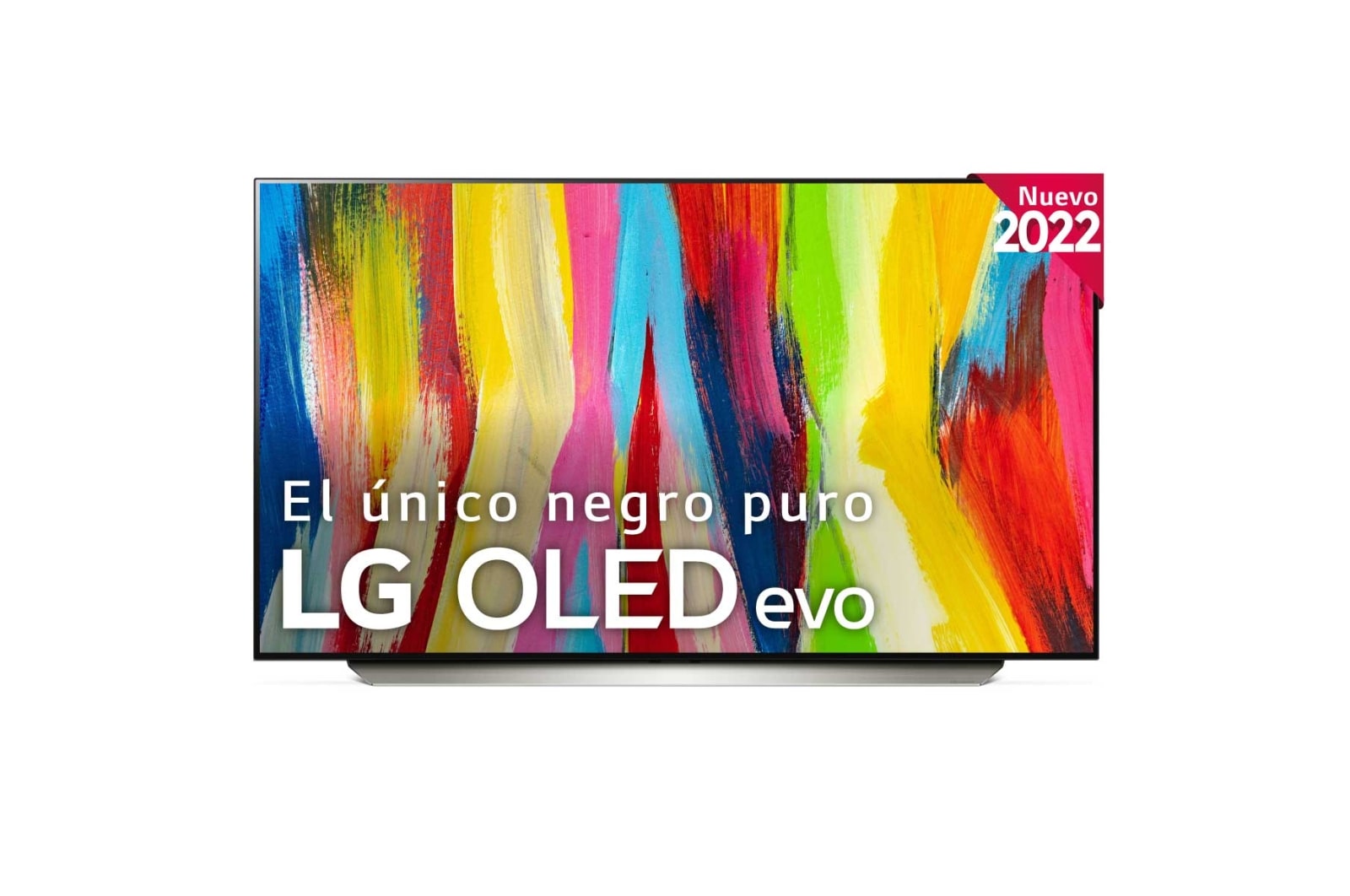 LG Televisor LG  4K OLED evo, Procesador Inteligente de Máxima Potencia 4K a9 Gen 5 con IA, compatible con el 100% de formatos HDR, HDR Dolby Vision, Dolby Atmos, Smart TV webOS22, el mejor TV para Gaming., OLED48C25LB