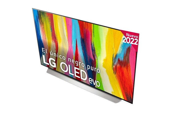 LG Televisor LG 4K OLED evo, Procesador Inteligente de Máxima Potencia 4K a9 Gen 5 con IA, compatible con el 100% de formatos HDR, HDR Dolby Vision, Dolby Atmos, Smart TV webOS22, el mejor TV para Gaming., OLED48C25LB