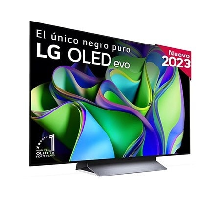 TV LG  OLED evo 4K de 48'' C3, Procesador Máxima Potencia, Dolby Vision / Dolby ATMOS, Smart TV webOS23, el mejor TV para Gaming.