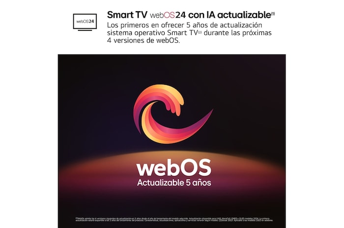 LG Outlet 48 pulgadas Smart TV LG OLED evo AI C4 4K 2024 , OLED48C45LA.OUTLET