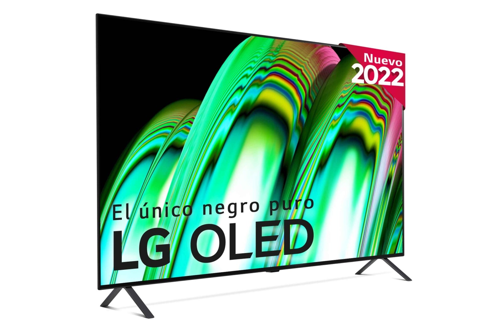 LG Televisor LG  4K OLED, Procesador Inteligente de Gran Potencia 4K a7 Gen 5 con IA, compatible con el 100% de formatos HDR, HDR Dolby Vision y Dolby Atmos, Smart TV webOS22, el mejor TV para Gaming, OLED55A26LA