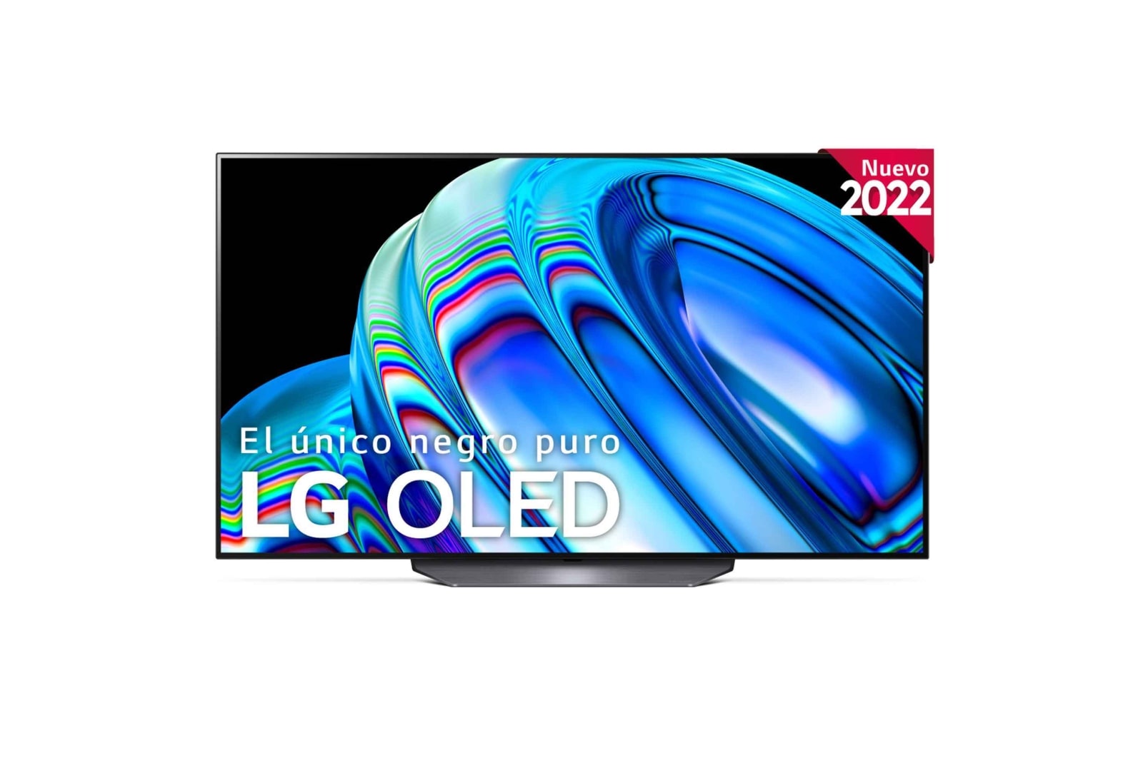 LG Televisor LG 4K OLED, Procesador Inteligente de Gran Potencia 4K a7 Gen 5 con IA, compatible con el 100% de formatos HDR, HDR Dolby Vision y Dolby Atmos, Smart TV webOS22, el mejor TV para Gaming. , OLED55B26LA