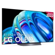 LG Televisor LG 4K OLED, Procesador Inteligente de Gran Potencia 4K a7 Gen 5 con IA, compatible con el 100% de formatos HDR, HDR Dolby Vision y Dolby Atmos, Smart TV webOS22, el mejor TV para Gaming. , OLED55B26LA