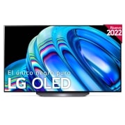 LG Televisor LG 4K OLED, Procesador Inteligente de Gran Potencia 4K a7 Gen 5 con IA, compatible con el 100% de formatos HDR, HDR Dolby Vision y Dolby Atmos, Smart TV webOS22, el mejor TV para Gaming. , OLED55B26LA