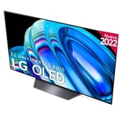 LG Televisor LG 4K OLED, Procesador Inteligente de Gran Potencia 4K a7 Gen 5 con IA, compatible con el 100% de formatos HDR, HDR Dolby Vision y Dolby Atmos, Smart TV webOS22, el mejor TV para Gaming. , OLED55B26LA