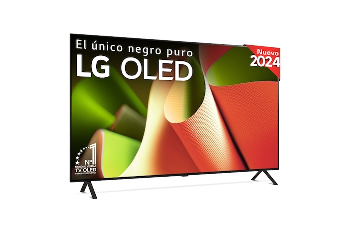 LG Outlet 55 pulgadas TV LG OLED 4K serie B4 con Smart TV WebOS24, OLED55B42LA.OUTLET
