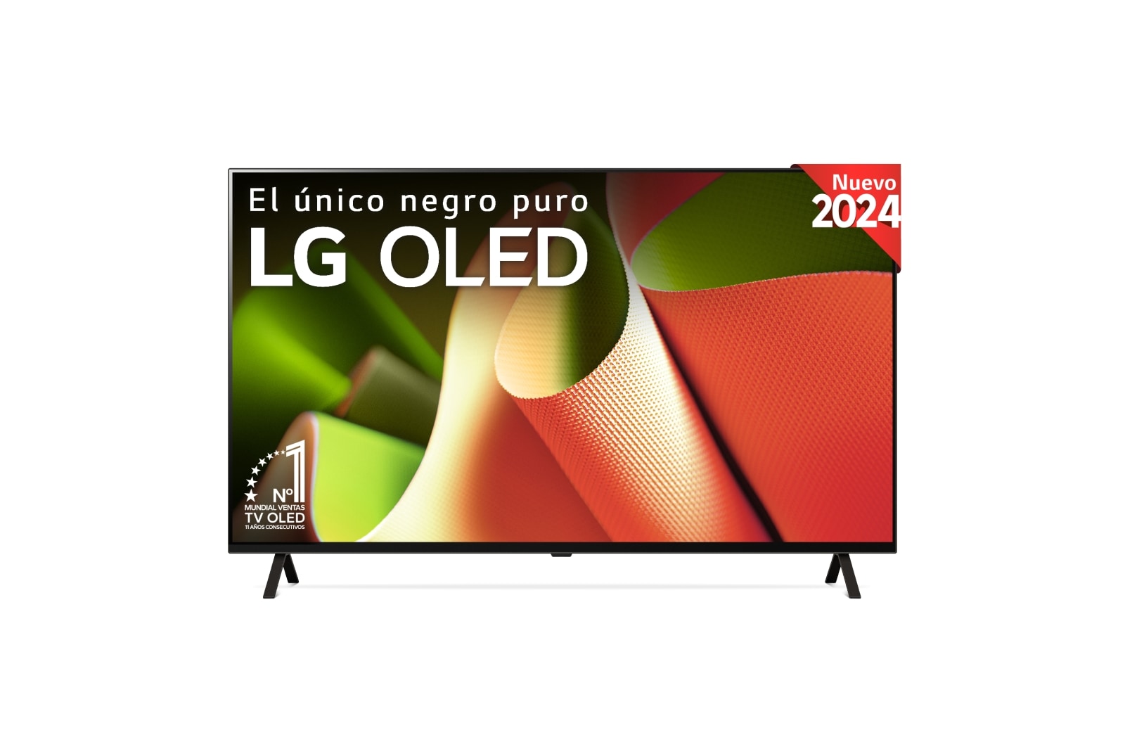 LG 55 pulgadas Smart TV LG OLED AI B4 4K 2024, OLED55B46LA