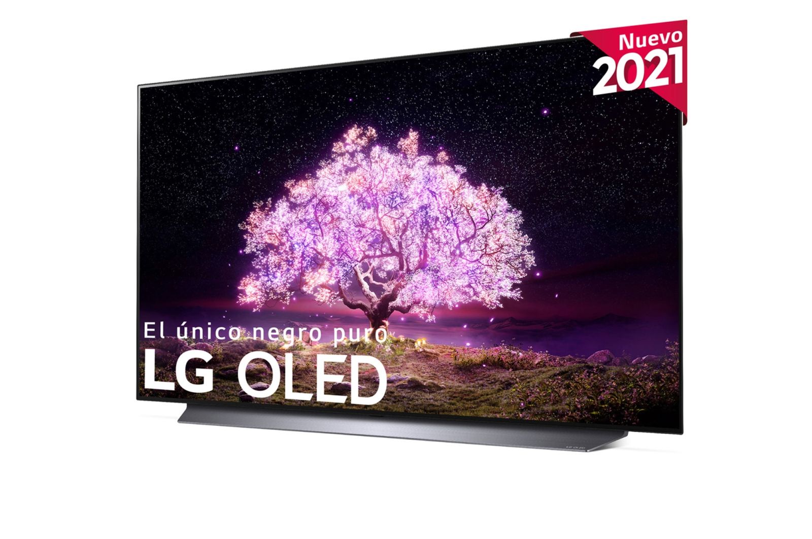 LG 4K OLED, SmartTV webOS 6.0, Procesador Inteligente 4K α9 Gen4 con AI, HDR Dolby Vision, DOLBY ATMOS [Clase de eficiencia energética G], OLED55C14LB