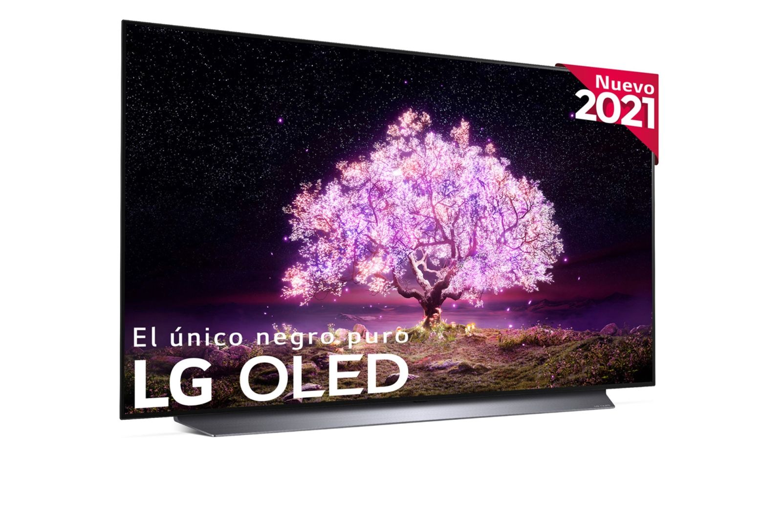 LG 4K OLED, SmartTV webOS 6.0, Procesador Inteligente 4K α9 Gen4 con AI, HDR Dolby Vision, DOLBY ATMOS [Clase de eficiencia energética G], OLED55C14LB