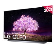 LG 4K OLED, SmartTV webOS 6.0, Procesador Inteligente 4K α9 Gen4 con AI, HDR Dolby Vision, DOLBY ATMOS [Clase de eficiencia energética G], OLED55C14LB