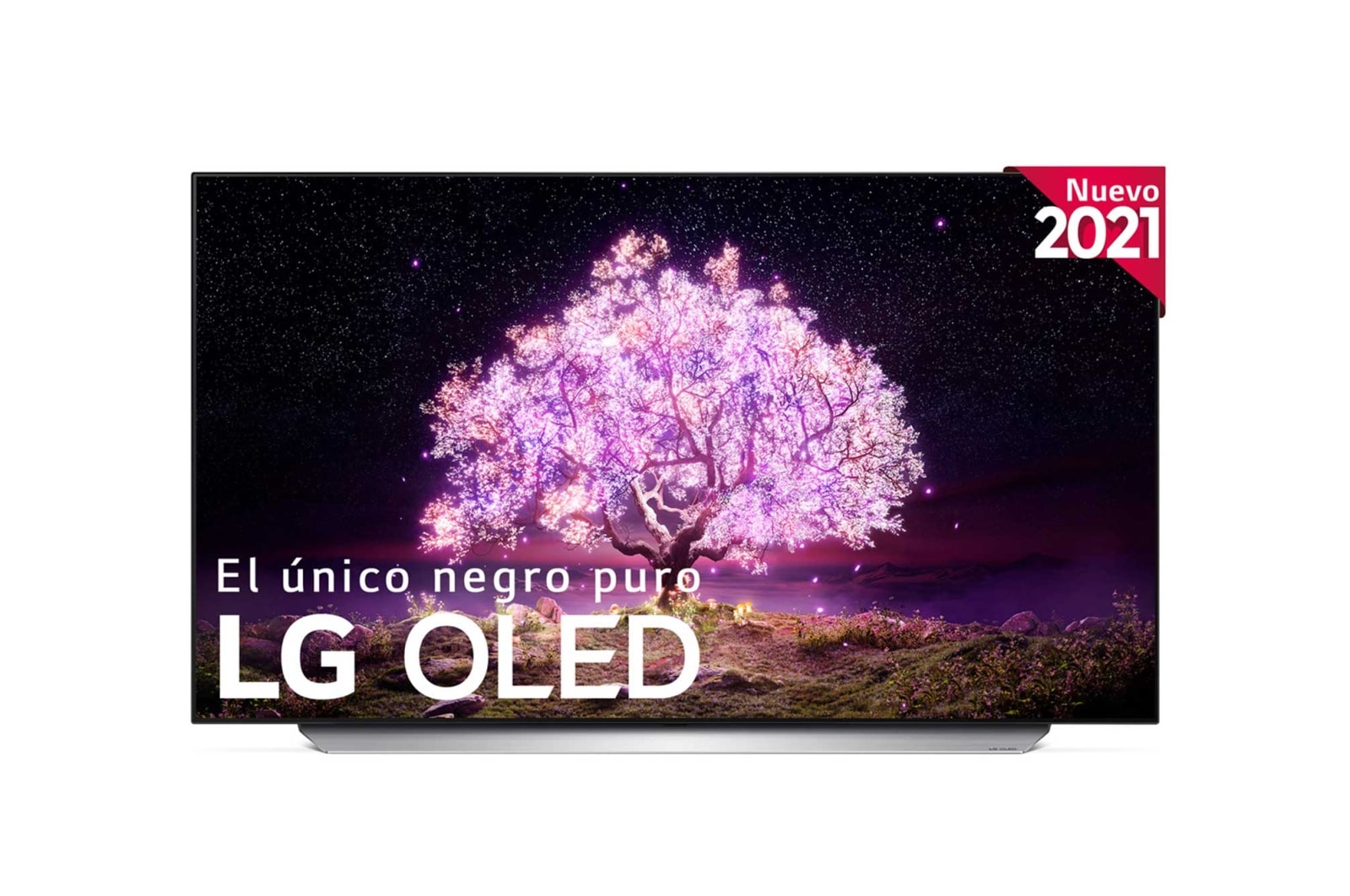 LG 4K OLED, SmartTV webOS 6.0, Procesador Inteligente 4K α9 Gen4 con AI, HDR Dolby Vision, DOLBY ATMOS [Clase de eficiencia energética G], OLED55C15LA