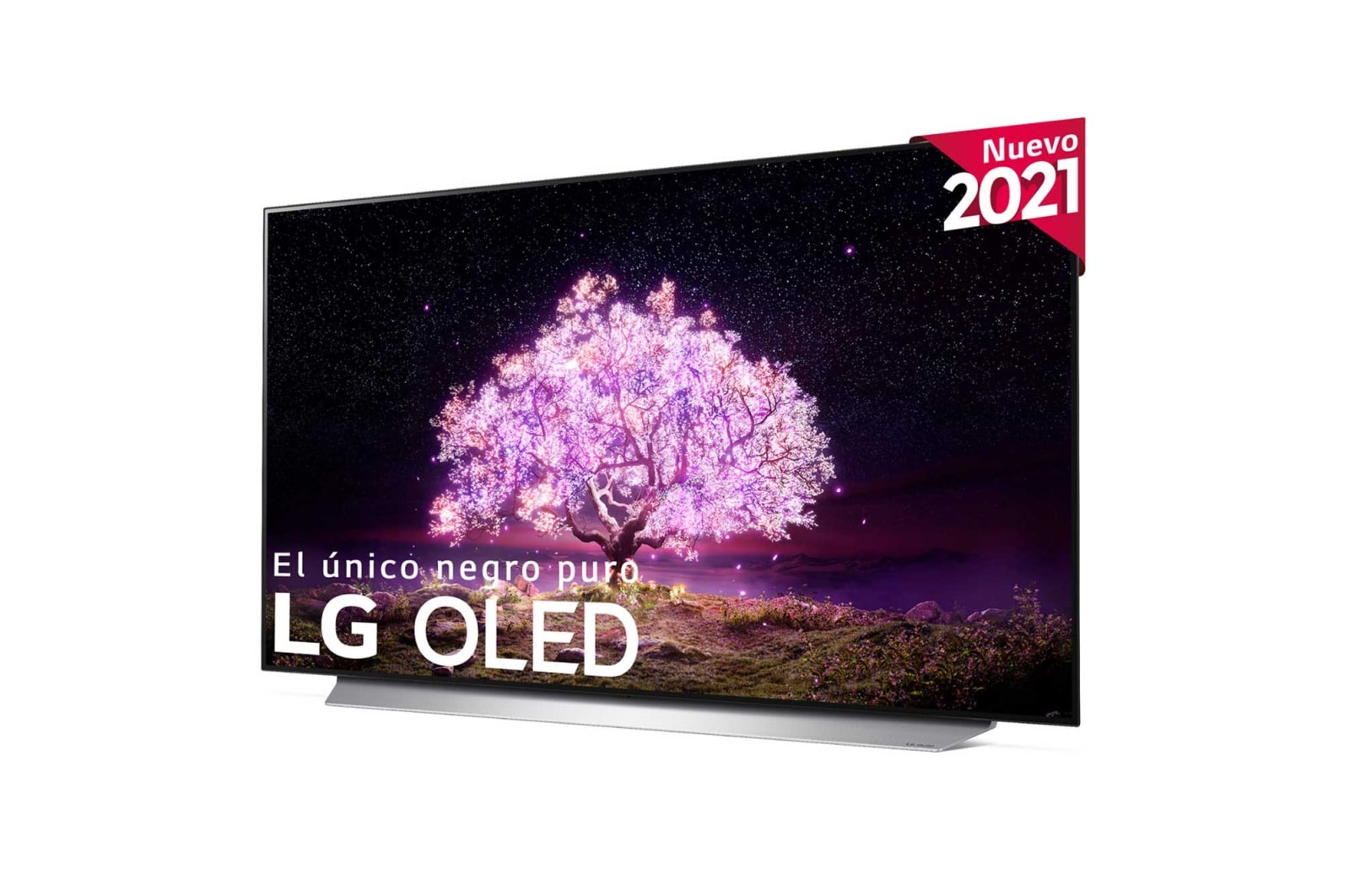 LG 4K OLED, SmartTV webOS 6.0, Procesador Inteligente 4K α9 Gen4 con AI, HDR Dolby Vision, DOLBY ATMOS [Clase de eficiencia energética G], OLED55C15LA