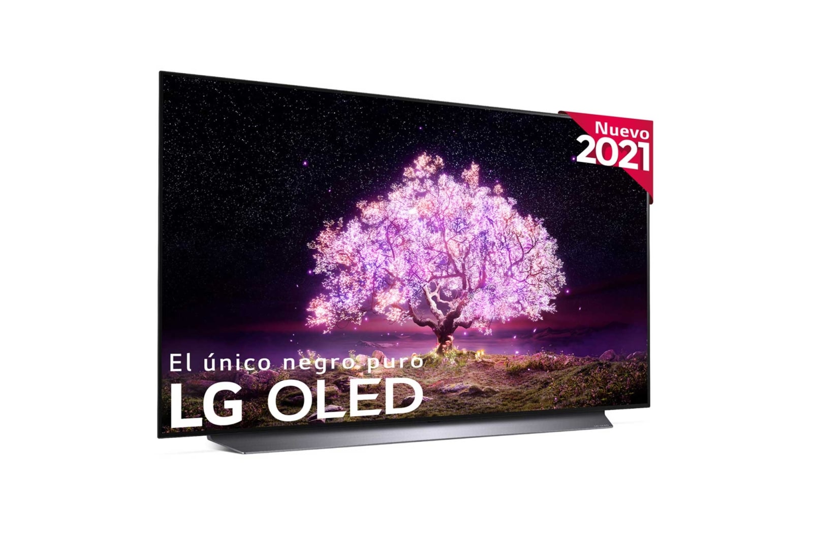 LG 4K OLED, SmartTV webOS 6.0, Procesador Inteligente 4K α9 Gen4 con AI, HDR Dolby Vision, DOLBY ATMOS [Clase de eficiencia energética G], OLED55C15LA