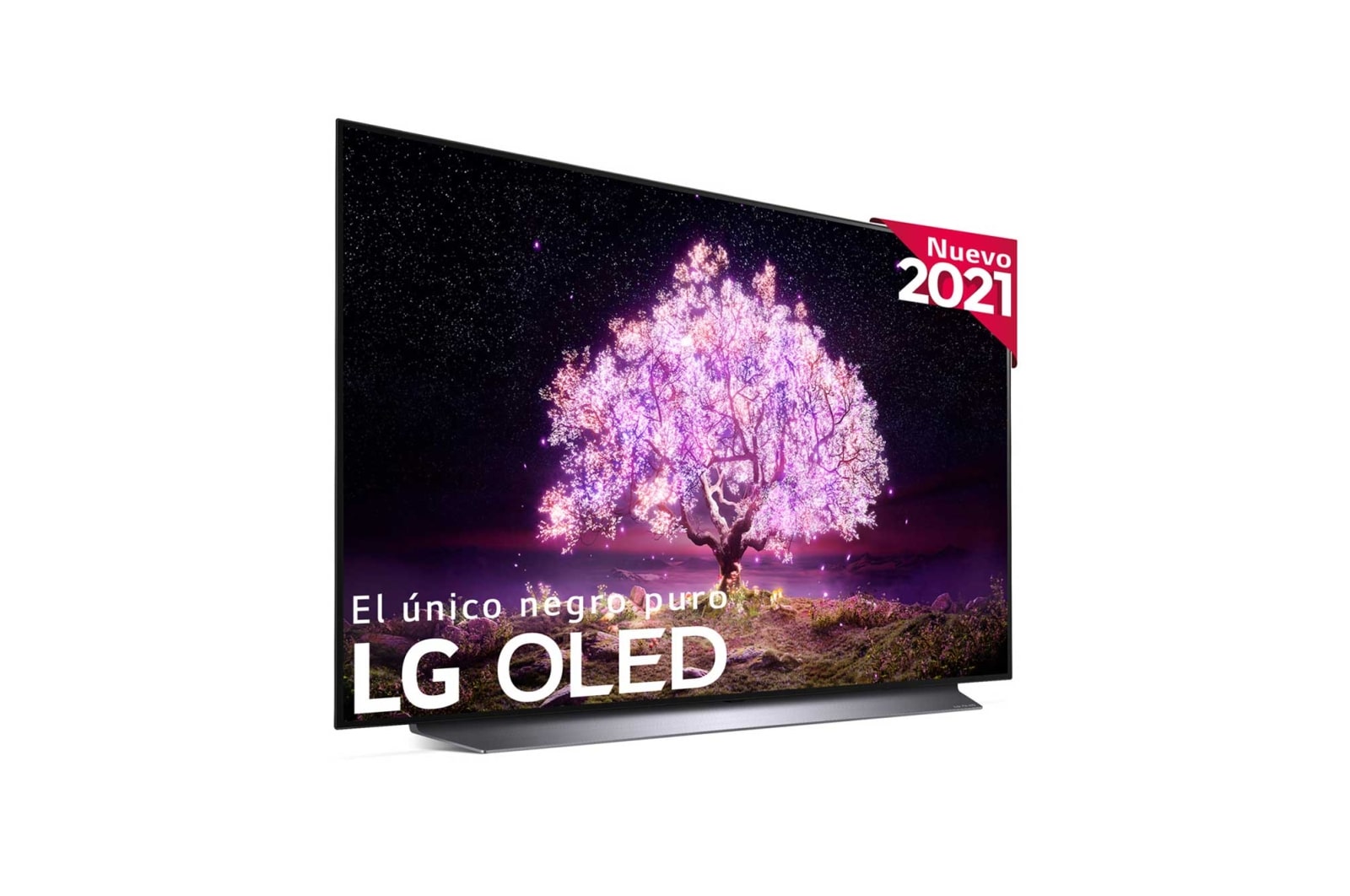 LG 4K OLED, SmartTV webOS 6.0, Procesador Inteligente 4K α9 Gen4 con AI, HDR Dolby Vision, DOLBY ATMOS [Clase de eficiencia energética G], OLED55C15LA