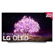 LG 4K OLED, SmartTV webOS 6.0, Procesador Inteligente 4K α9 Gen4 con AI, HDR Dolby Vision, DOLBY ATMOS [Clase de eficiencia energética G], OLED55C15LA