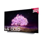 LG 4K OLED, SmartTV webOS 6.0, Procesador Inteligente 4K α9 Gen4 con AI, HDR Dolby Vision, DOLBY ATMOS [Clase de eficiencia energética G], OLED55C15LA