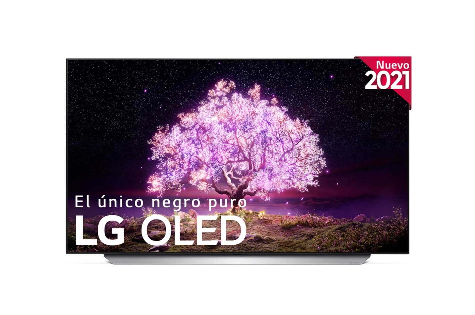 LG 4K OLED, SmartTV webOS 6.0, Procesador Inteligente 4K α9 Gen4 con AI, HDR Dolby Vision, DOLBY ATMOS [Clase de eficiencia energética G], OLED55C16LA