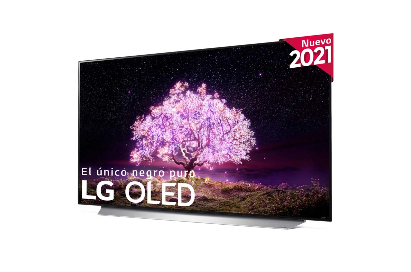 LG 4K OLED, SmartTV webOS 6.0, Procesador Inteligente 4K α9 Gen4 con AI, HDR Dolby Vision, DOLBY ATMOS [Clase de eficiencia energética G], OLED55C16LA