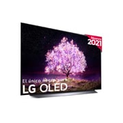 LG 4K OLED, SmartTV webOS 6.0, Procesador Inteligente 4K α9 Gen4 con AI, HDR Dolby Vision, DOLBY ATMOS [Clase de eficiencia energética G], OLED55C16LA