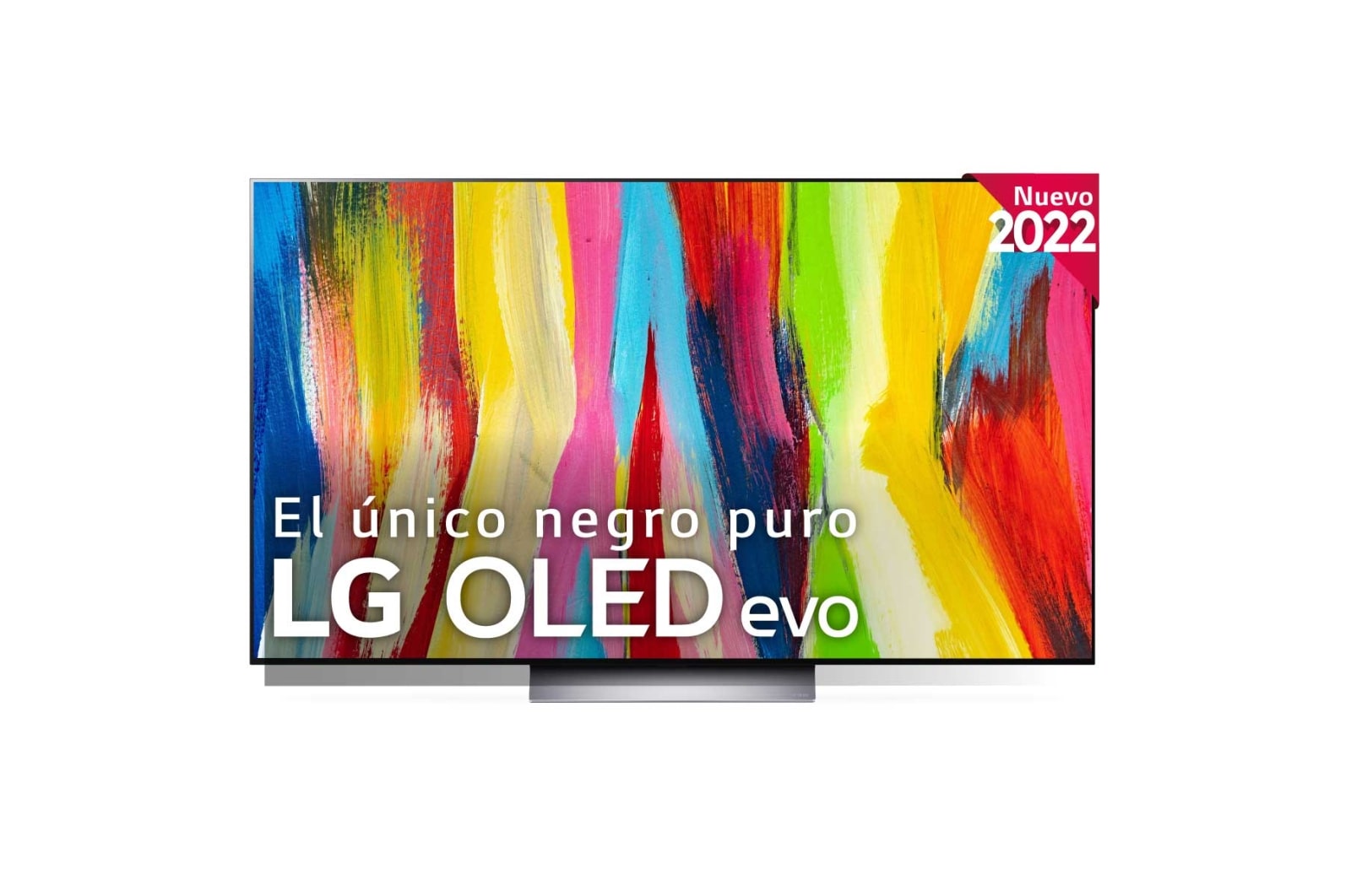 LG Televisor LG  4K OLED evo, Procesador Inteligente de Máxima Potencia 4K a9 Gen 5 con IA, compatible con el 100% de formatos HDR, HDR Dolby Vision, Dolby Atmos, Smart TV webOS22, el mejor TV para Gaming., OLED55C24LA