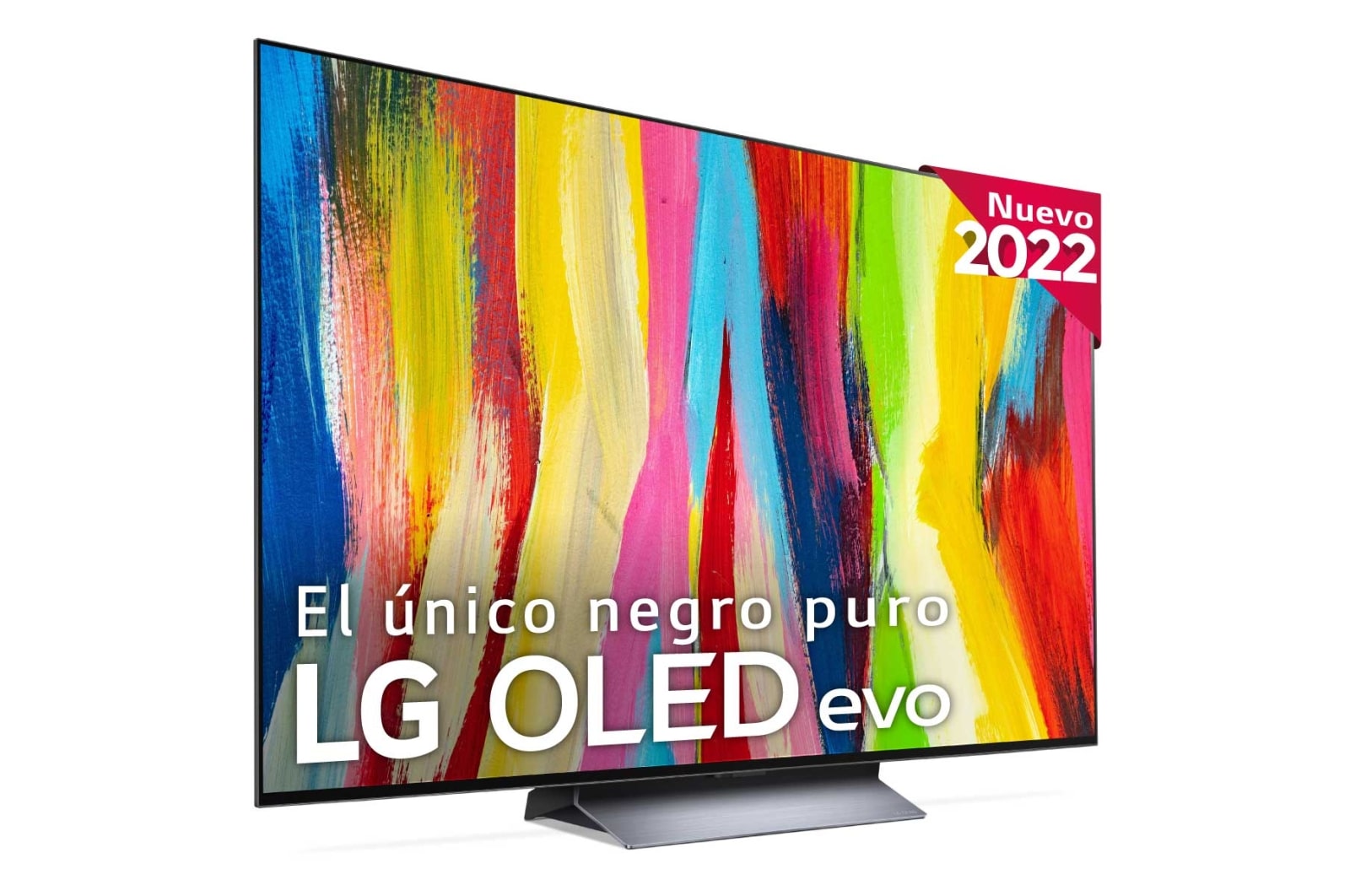 LG Televisor LG  4K OLED evo, Procesador Inteligente de Máxima Potencia 4K a9 Gen 5 con IA, compatible con el 100% de formatos HDR, HDR Dolby Vision, Dolby Atmos, Smart TV webOS22, el mejor TV para Gaming., OLED55C24LA