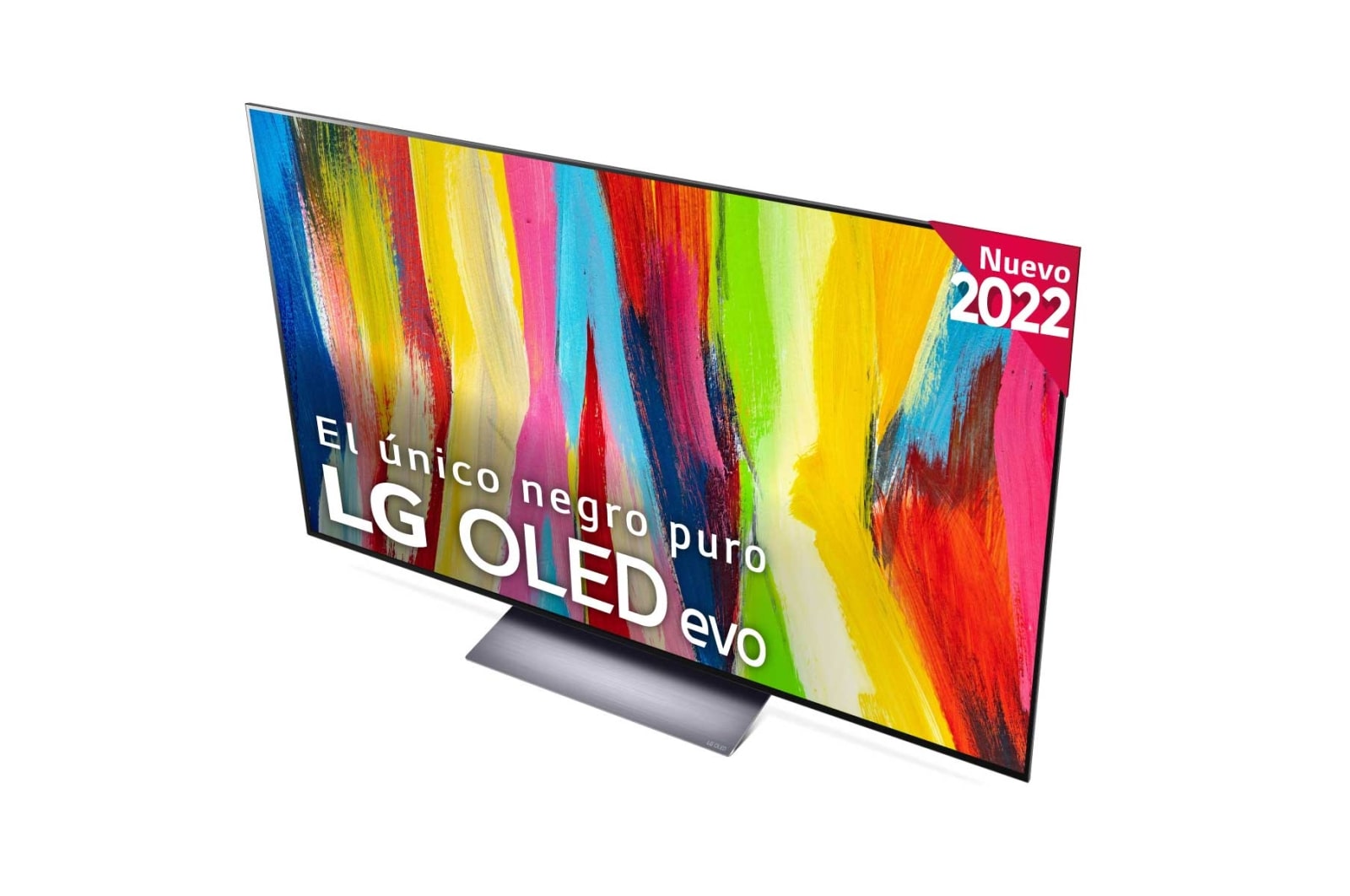 LG Televisor LG  4K OLED evo, Procesador Inteligente de Máxima Potencia 4K a9 Gen 5 con IA, compatible con el 100% de formatos HDR, HDR Dolby Vision, Dolby Atmos, Smart TV webOS22, el mejor TV para Gaming., OLED55C24LA