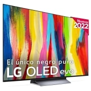 LG Televisor LG  4K OLED evo, Procesador Inteligente de Máxima Potencia 4K a9 Gen 5 con IA, compatible con el 100% de formatos HDR, HDR Dolby Vision, Dolby Atmos, Smart TV webOS22, el mejor TV para Gaming., OLED55C24LA