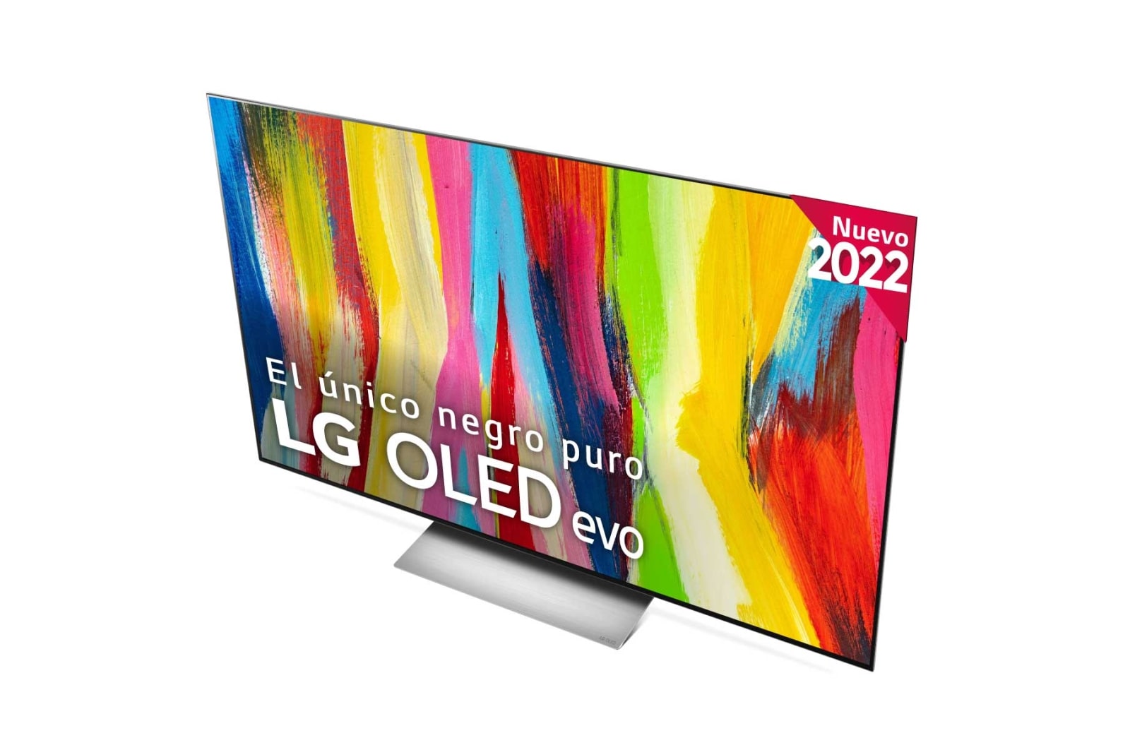 LG Televisor LG 4K OLED evo, Procesador Inteligente de Máxima Potencia 4K a9 Gen 5 con IA, compatible con el 100% de formatos HDR, HDR Dolby Vision y Dolby Atmos, Smart TV webOS22, el mejor TV para Gaming. , OLED55C25LB