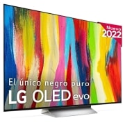 LG Televisor LG  4K OLED evo, Procesador Inteligente de Máxima Potencia 4K a9 Gen 5 con IA, compatible con el 100% de formatos HDR, HDR Dolby Vision, Dolby Atmos, Smart TV webOS22, el mejor TV para Gaming., OLED55C26LD